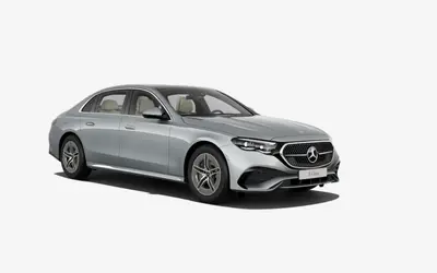 Mercedes-Benz E-Class LWB front three-quarter studio view