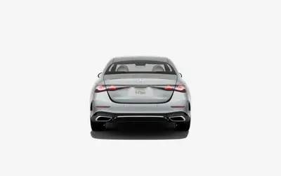 Mercedes-Benz E-Class LWB straight rear studio view