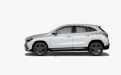 Mercedes-Benz GLA side profile studio view
