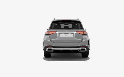 Mercedes-Benz GLE straight rear studio view