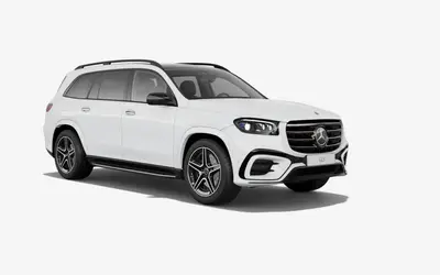 Mercedes-Benz GLS front three-quarter studio view