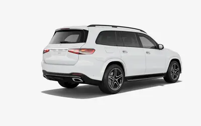 Mercedes-Benz GLS rear three-quarter studio view