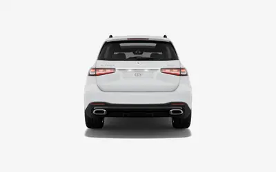 Mercedes-Benz GLS straight rear studio view