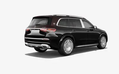 Mercedes-Maybach GLS rear three-quarter studio view