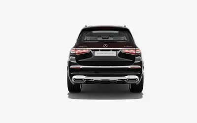 Mercedes-Maybach GLS straight rear studio view