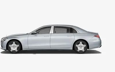 Mercedes-Maybach S-Class side profile studio view