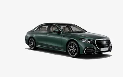 Mercedes-Benz S-Class front three-quarter studio view