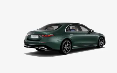 Mercedes-Benz S-Class rear three-quarter studio view