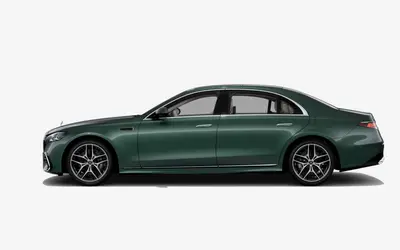 Mercedes-Benz S-Class side profile studio view