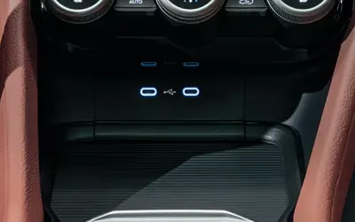 Skoda Kodiaq Smart Dials climate controls on the centre console