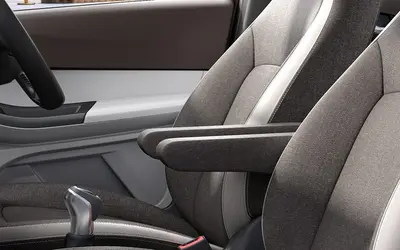 Tata Tigor front seats and armrest