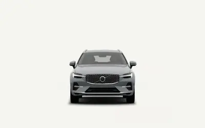 Volvo XC60 head-on front studio view in silver