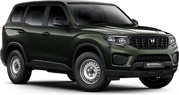 Mahindra Scorpio-N Z2 Petrol MT — this trim's actual wheels and styling