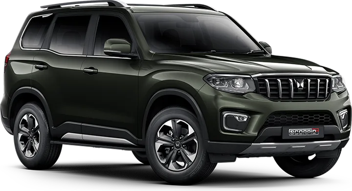Mahindra Scorpio-N Z8T Diesel AT — this trim's actual wheels and styling