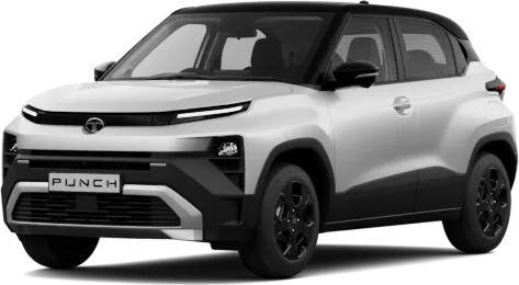 Tata Punch Accomplished — this trim's actual wheels and styling